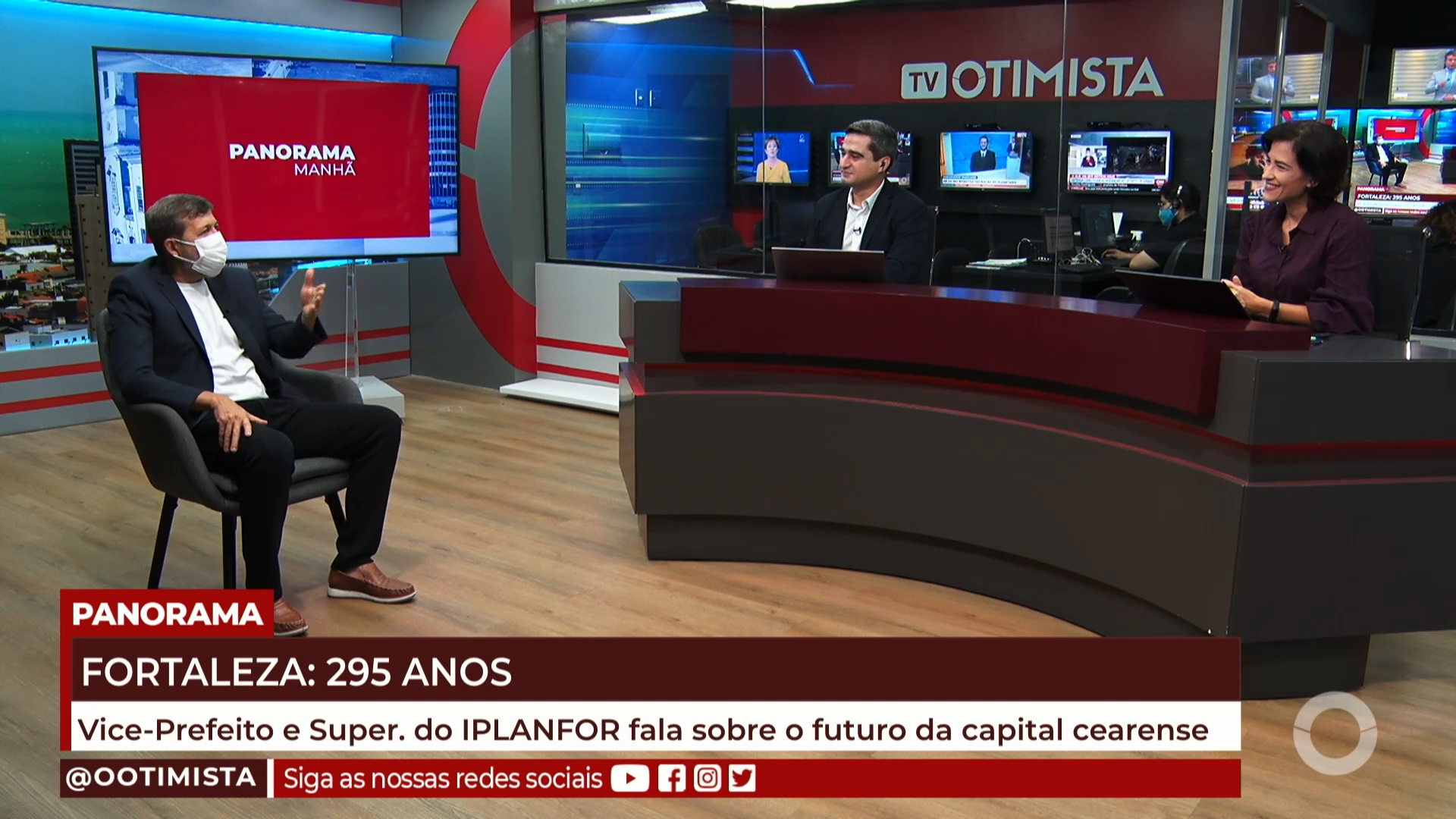 Vice-Prefeito e Superintendente do IPLANFOR fala sobre o futuro da capital Cearense