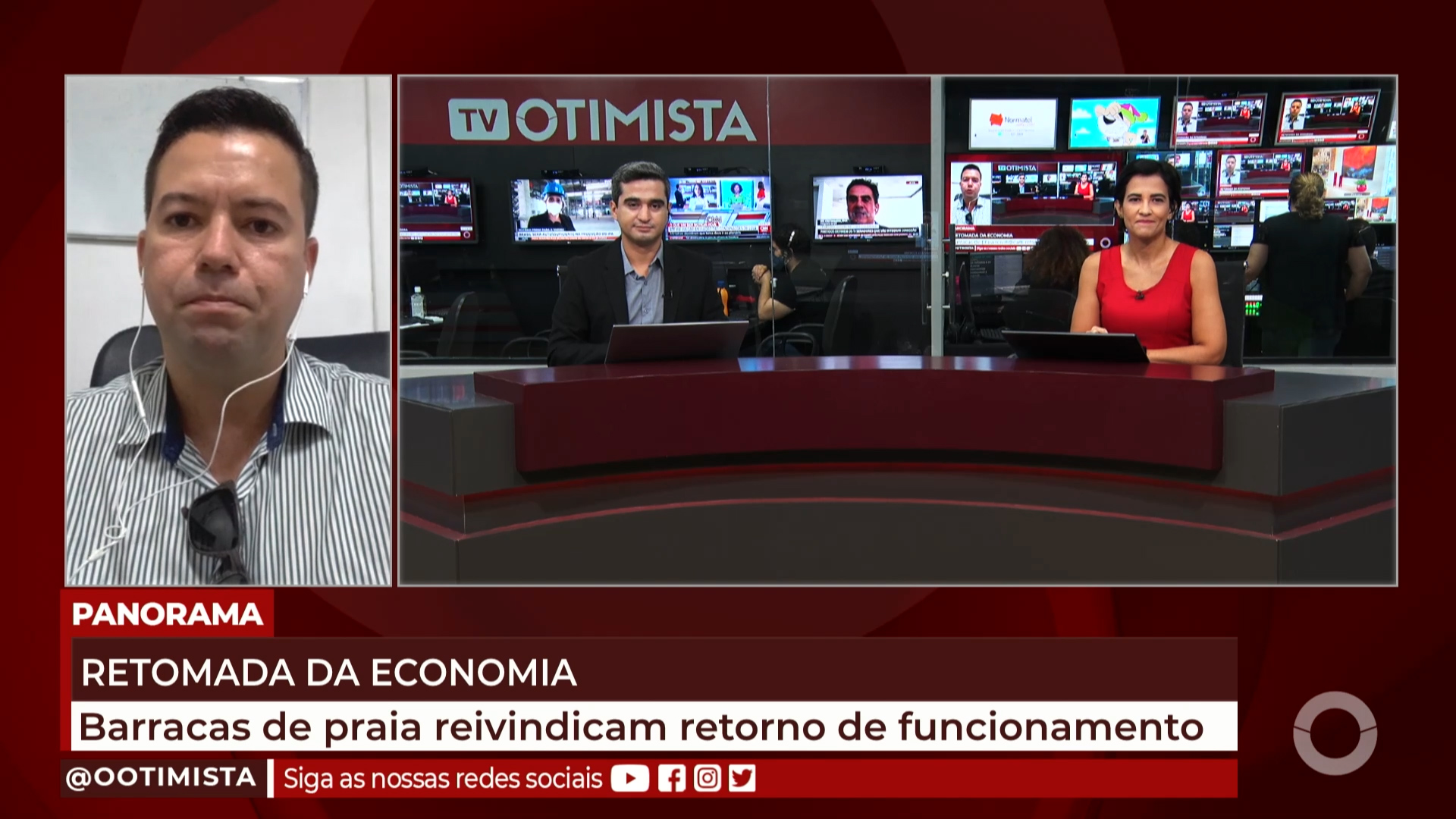 Barracas de praia reivindicam retorno de funcionamento