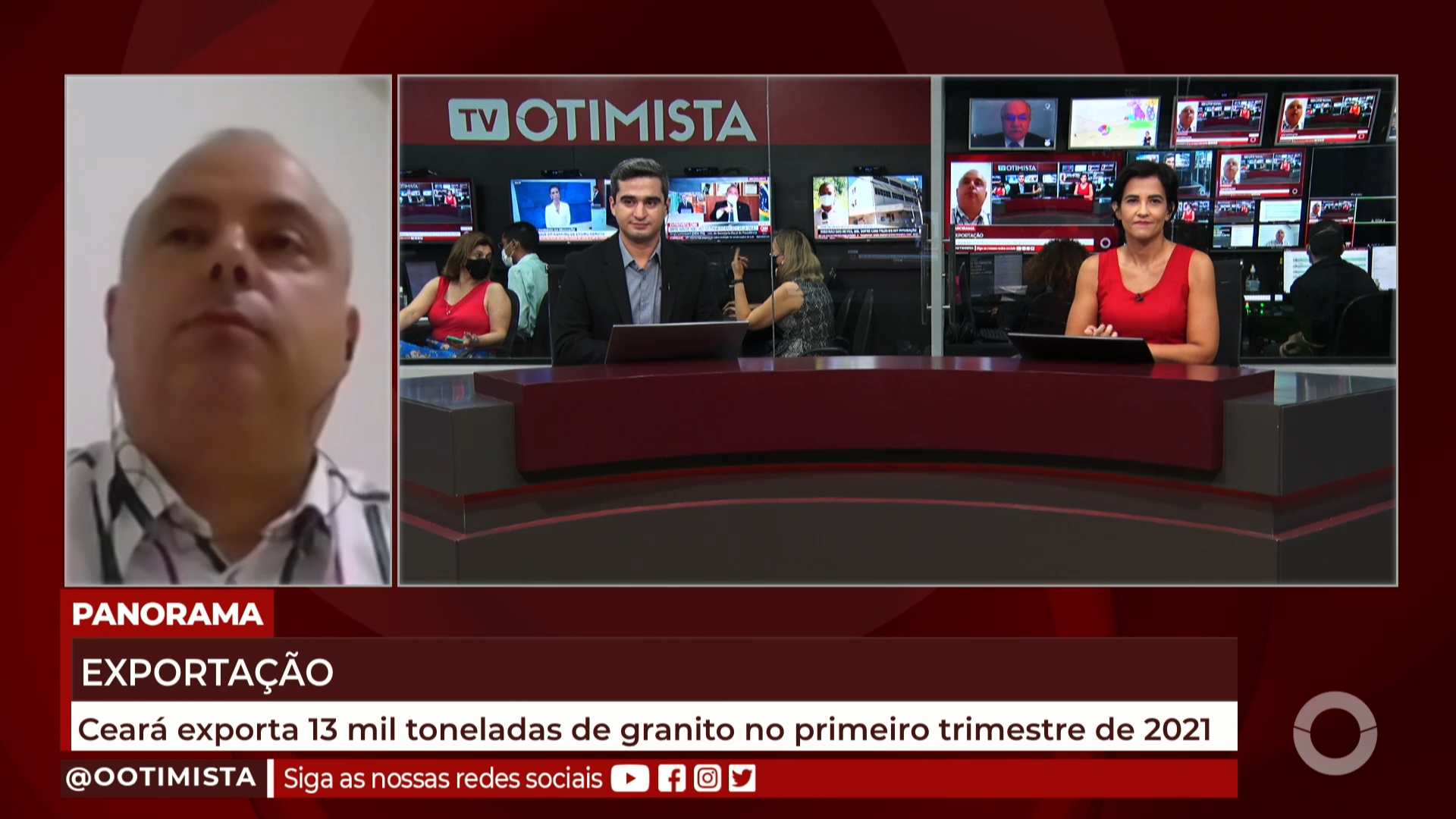 Ceará exporta 13 mil toneladas de granito no primeiro trimestre de 2021