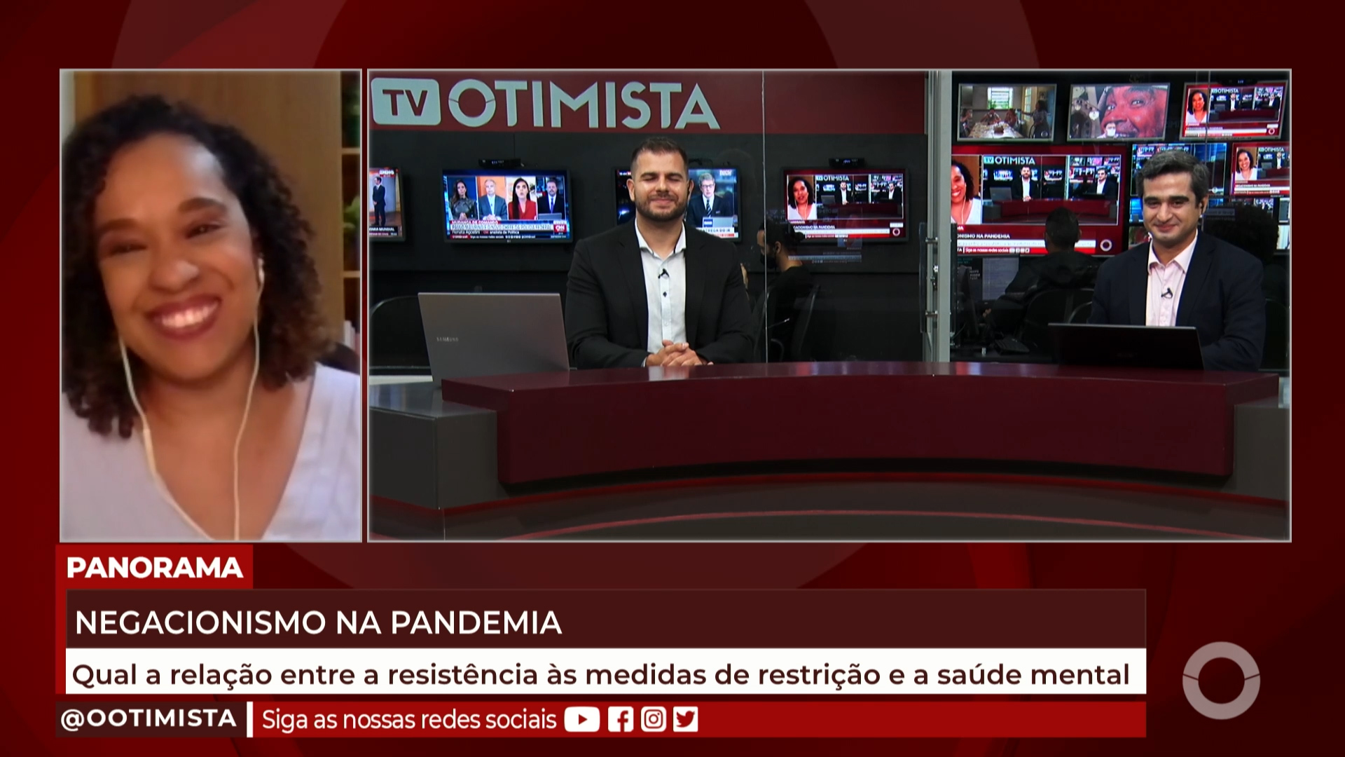 Qual a relação entre a resistência ás medidas de restrição e a saúde mental