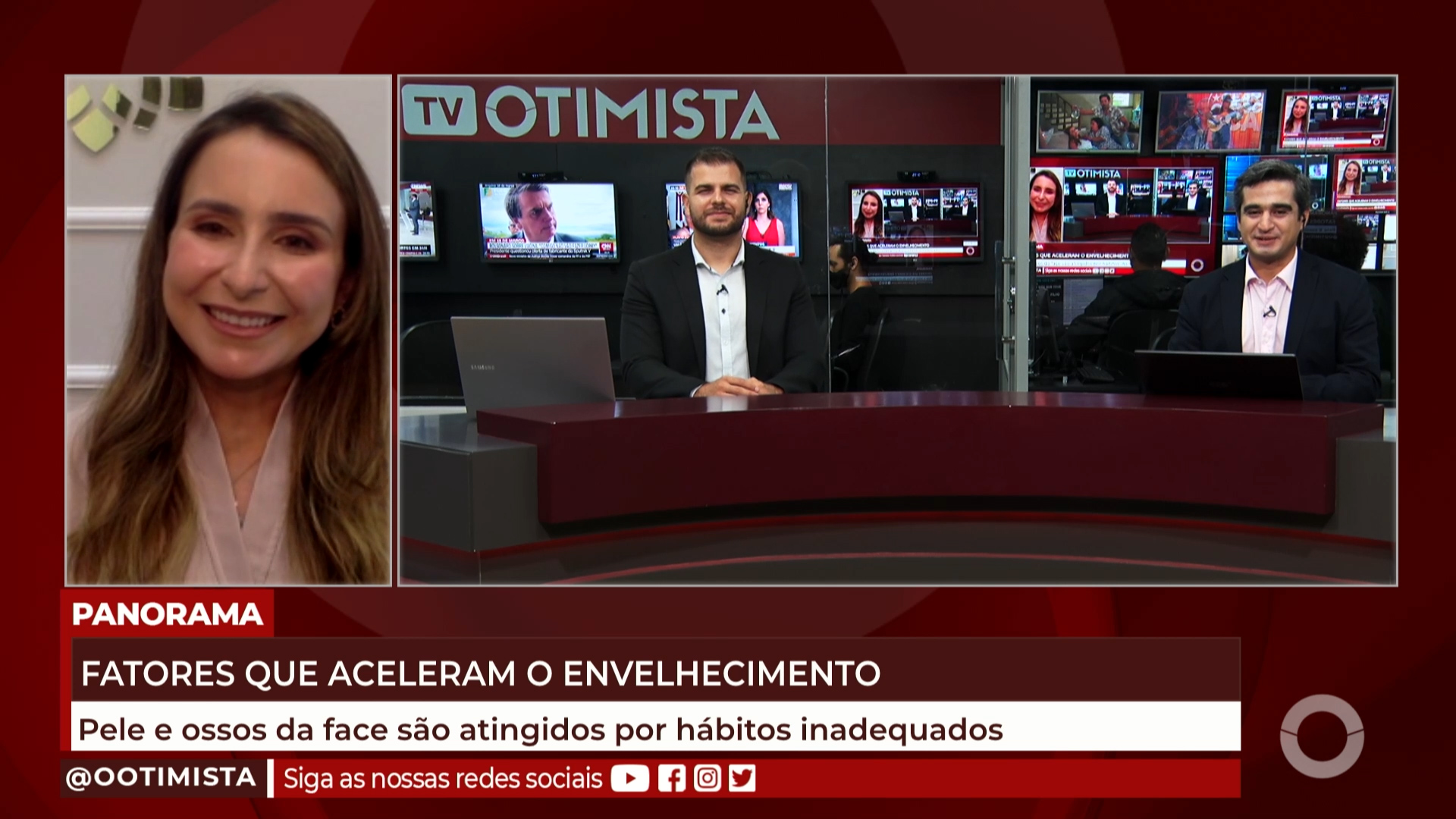 Fatores que aceleram o envelhecimento, pele e ossos da face são afetados por hábitos inadequados