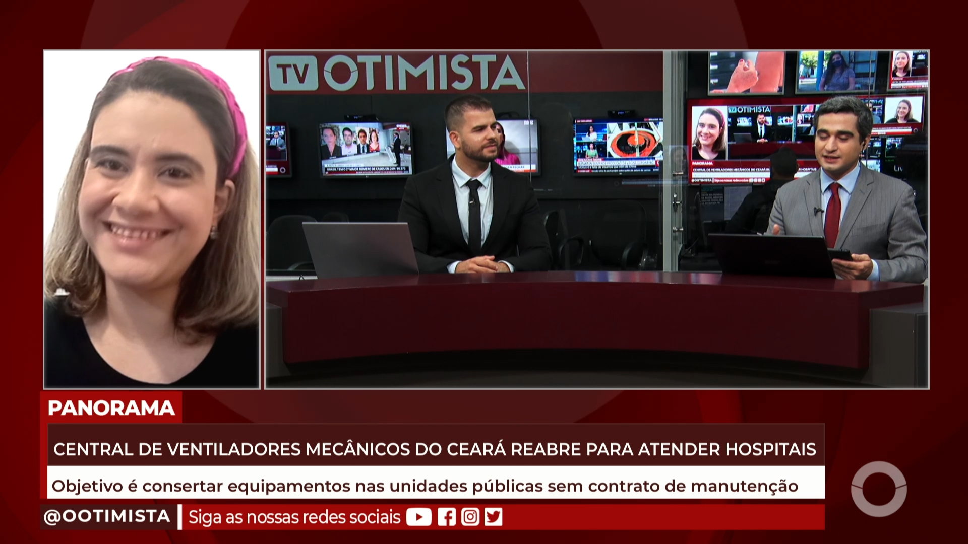 Central de ventiladores mecânicos do Ceará reabre para atender Hospital