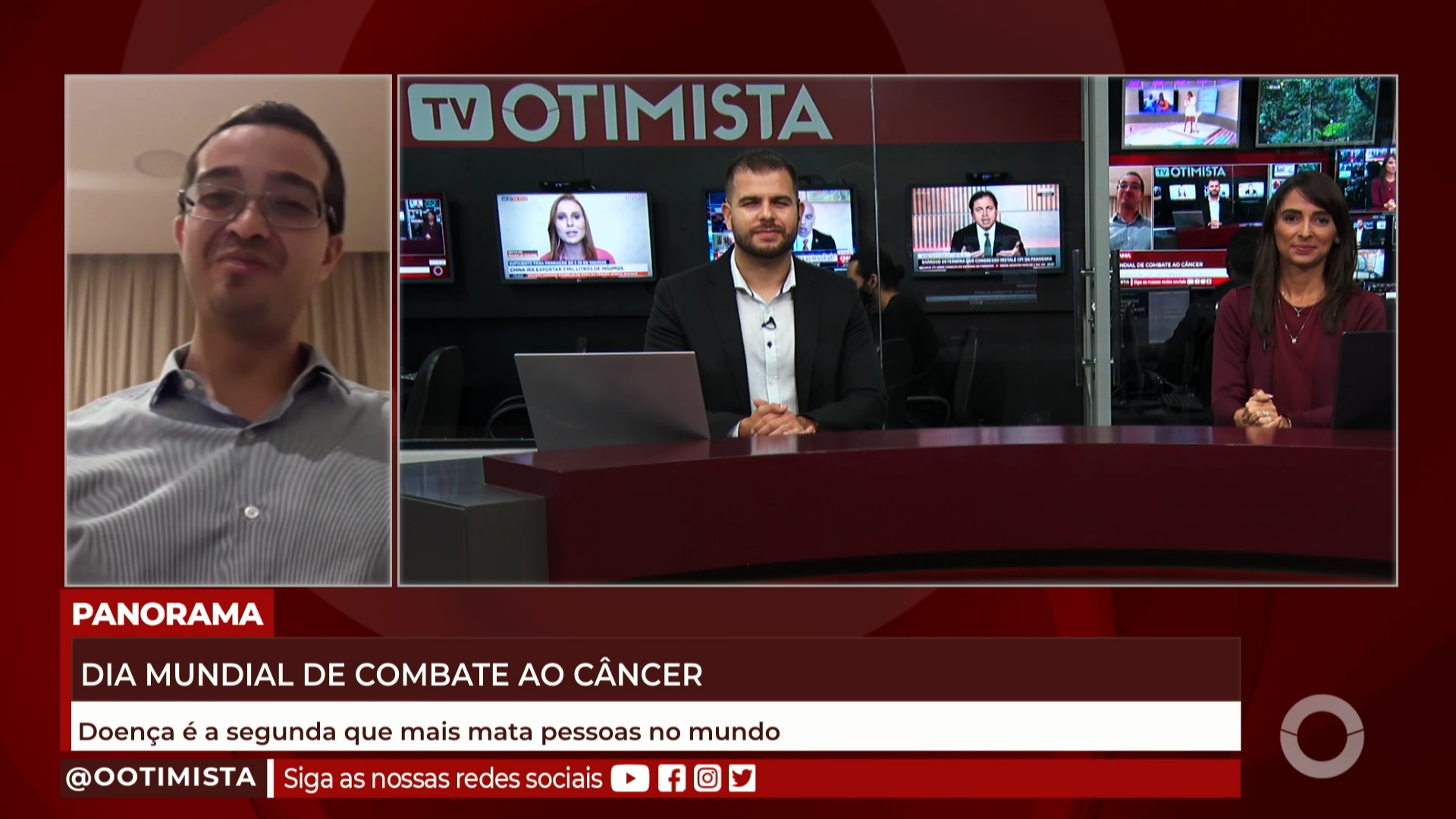 Dia mundial de combate ao Câncer, doença é a segunda que mais mata pessoas no mundo