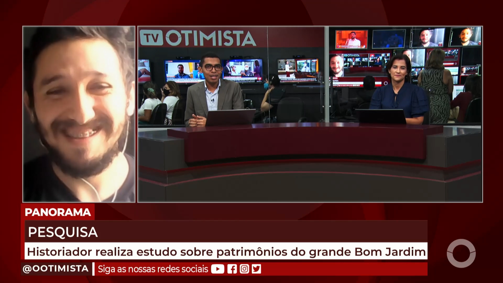 Historiador realiza estudo sobre patrimônio do grande Bom Jardim