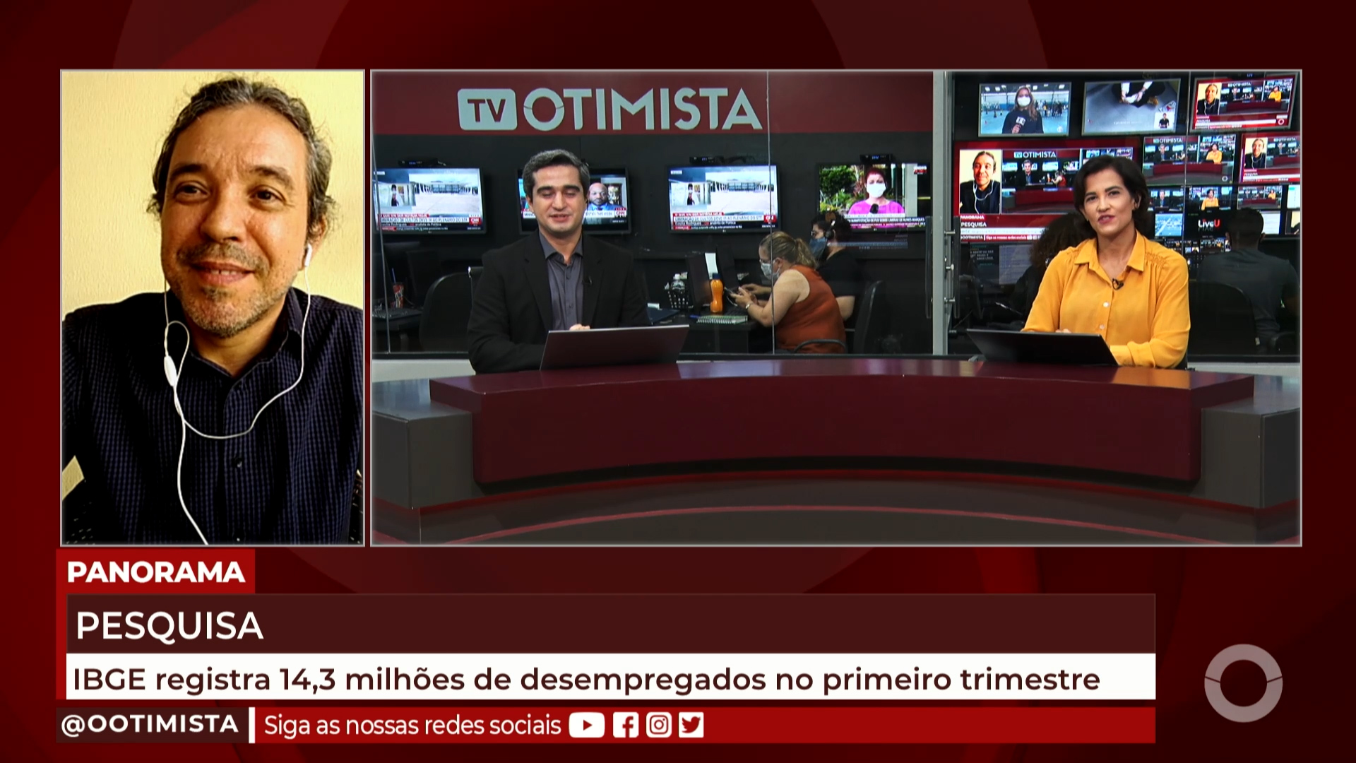 IBGE registra 14,3 milhões de desempregados no primeiro trimestre