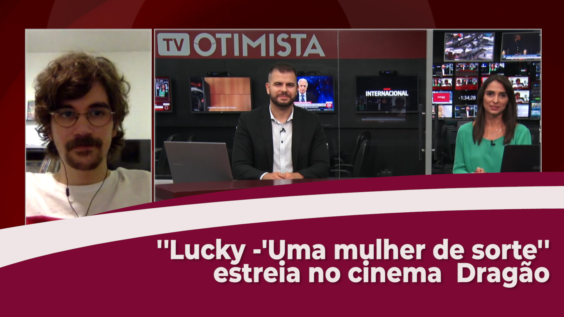 ”Lucky -‘Uma mulher de sorte”’ estreia no cinema  Dragão
