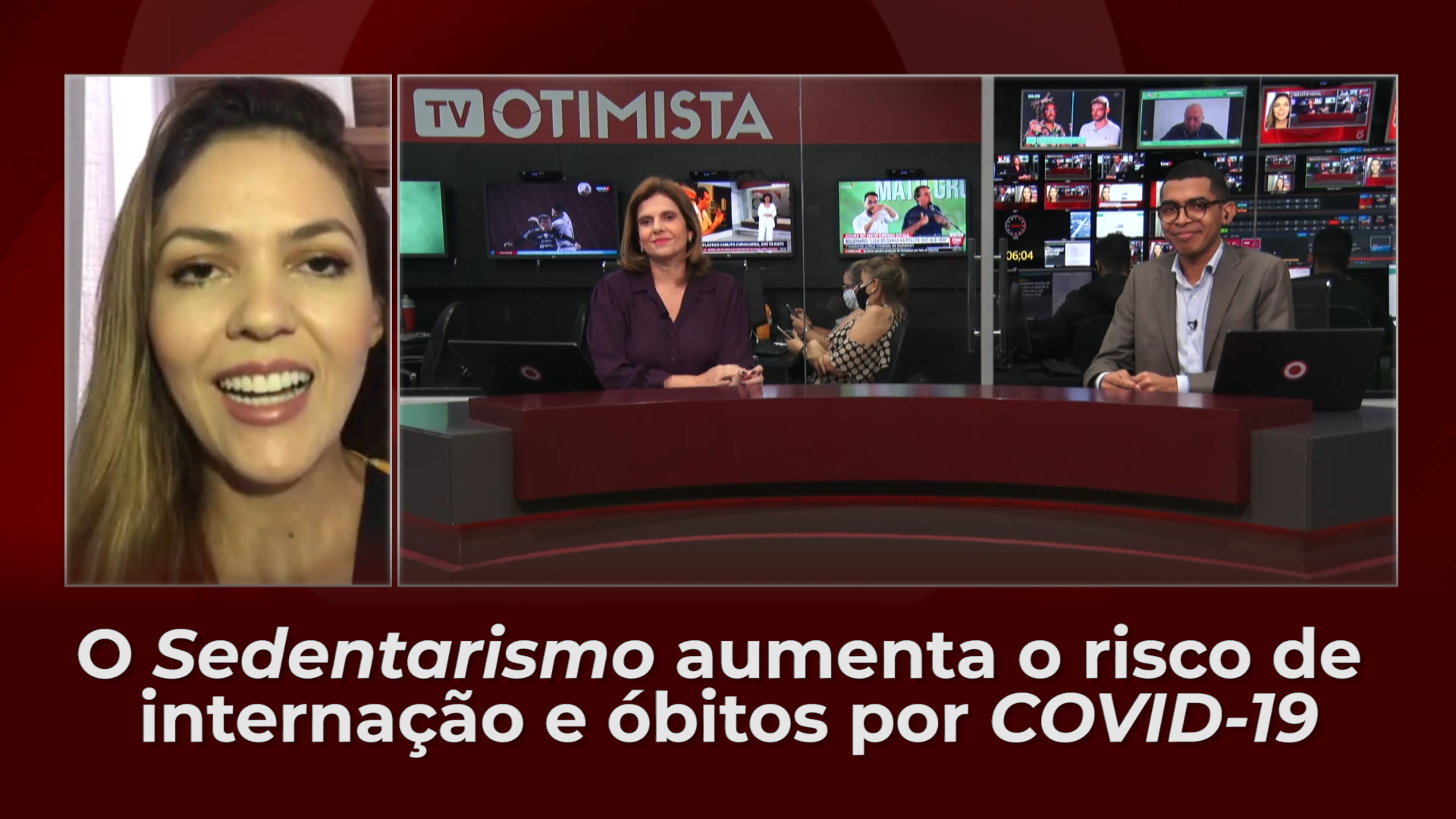 O Sedentarismo aumenta o risco de internação e óbitos por COVID-19