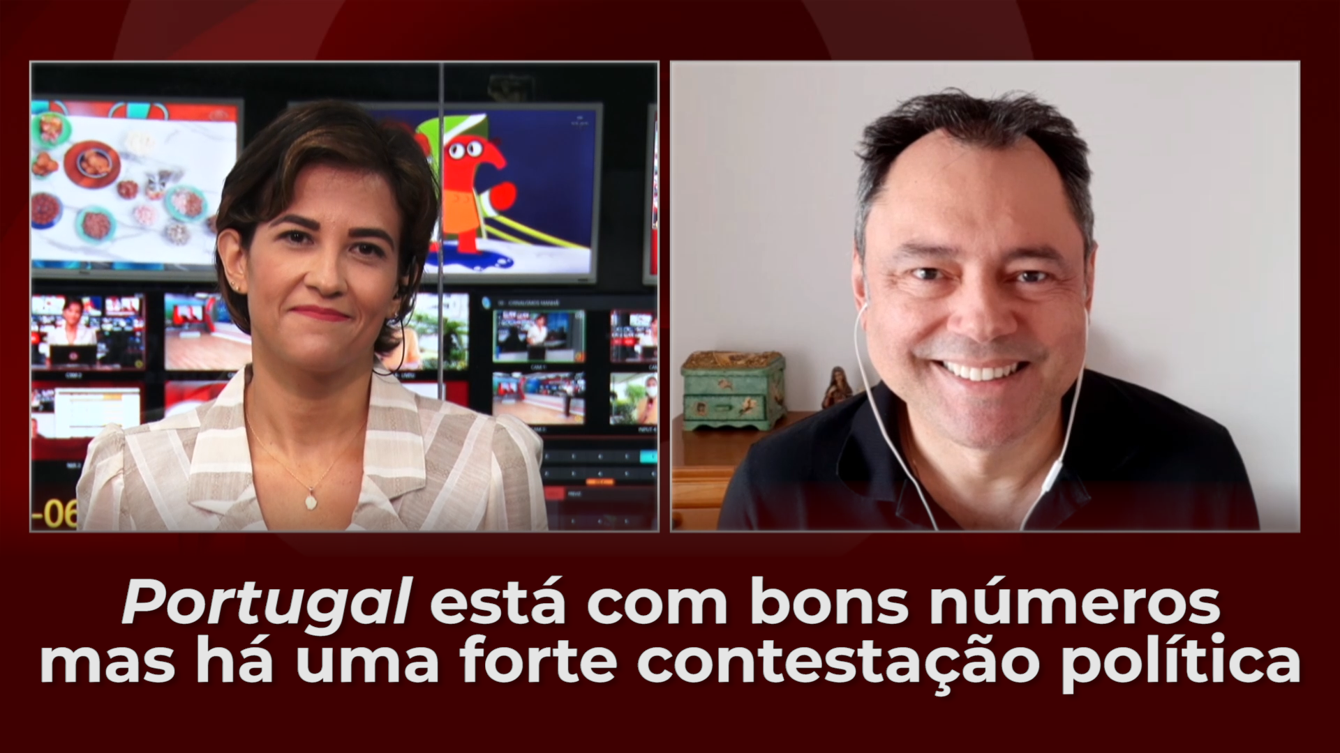 Portugal está com bons números, mas há uma forte contestação política