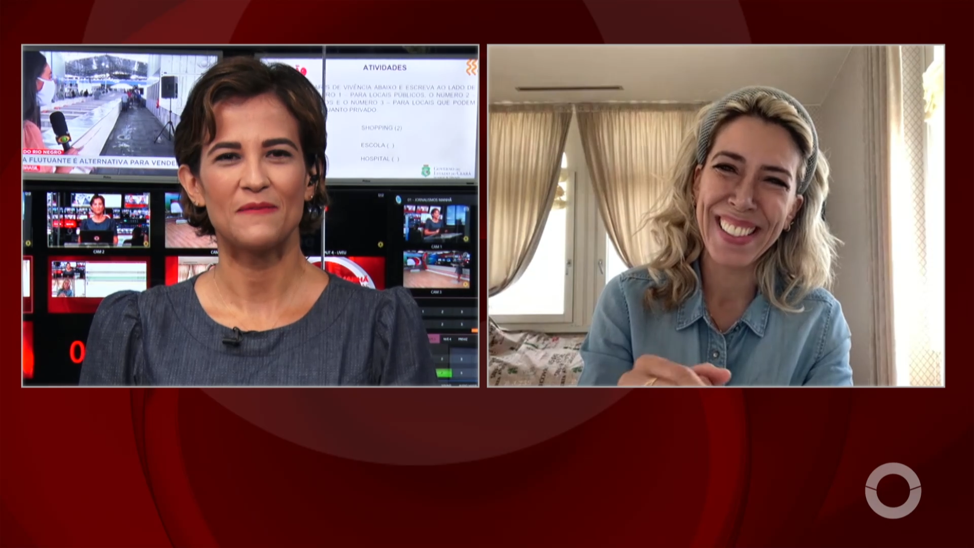 A Jornalista Babi Moreira comenta sobre a COVID na Itália