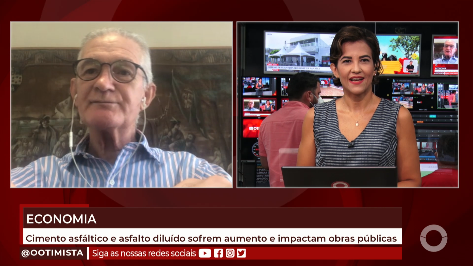 A Petrobras reajustou os valores do cimento asfáltico em 25% e o asfalto diluído em 18%