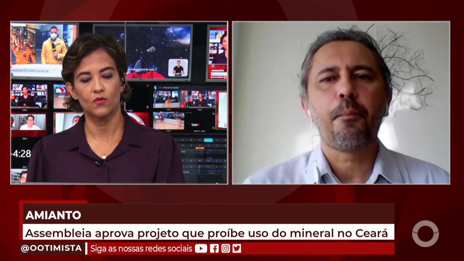 A Assembleia Legislativa do Ceará aprovou o Projeto de Lei que proíbe o uso de amianto em todo Ceará