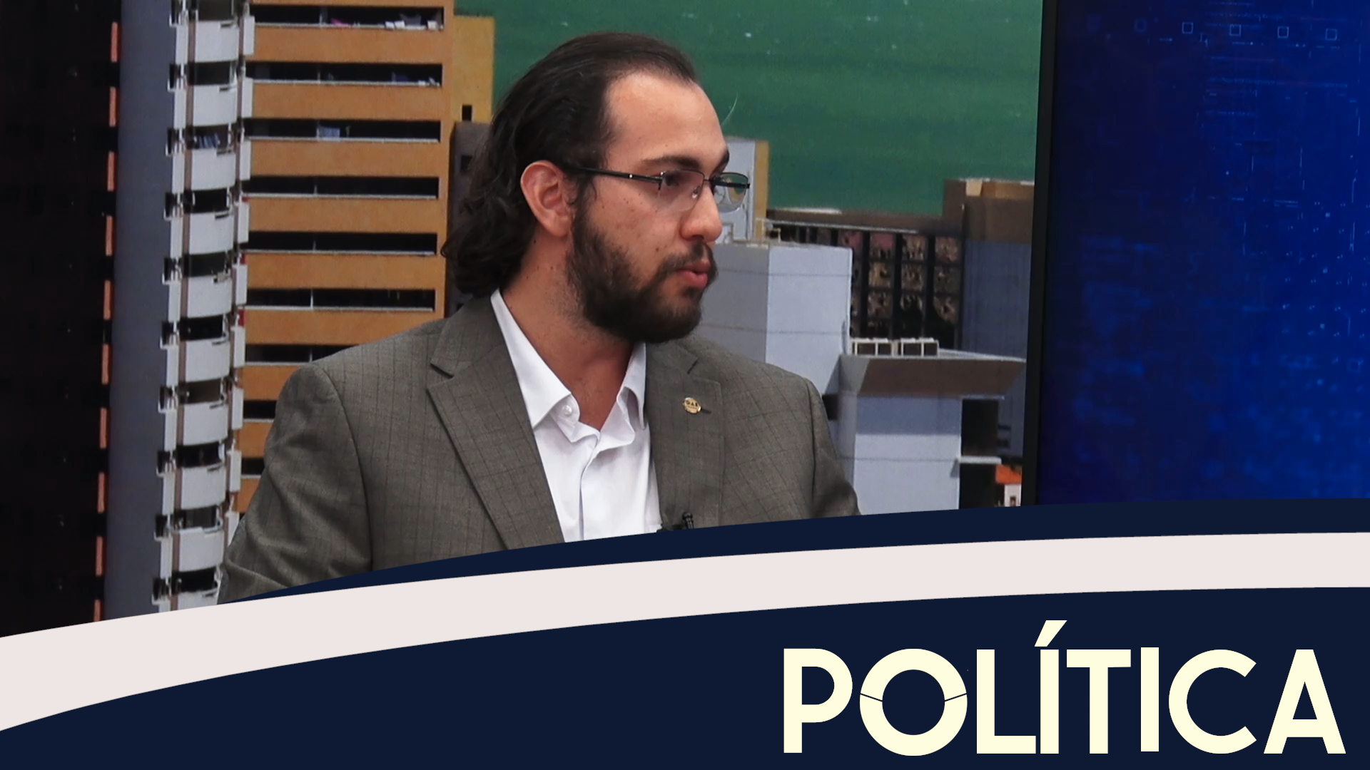 Política entrevista, Isaac Andrade, pres. comissão do estudos politica OAB-CE