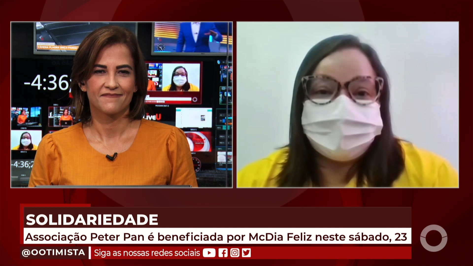 A Associação Peter Pan realiza neste sábado (23) a 33ª edição do McDia Feliz