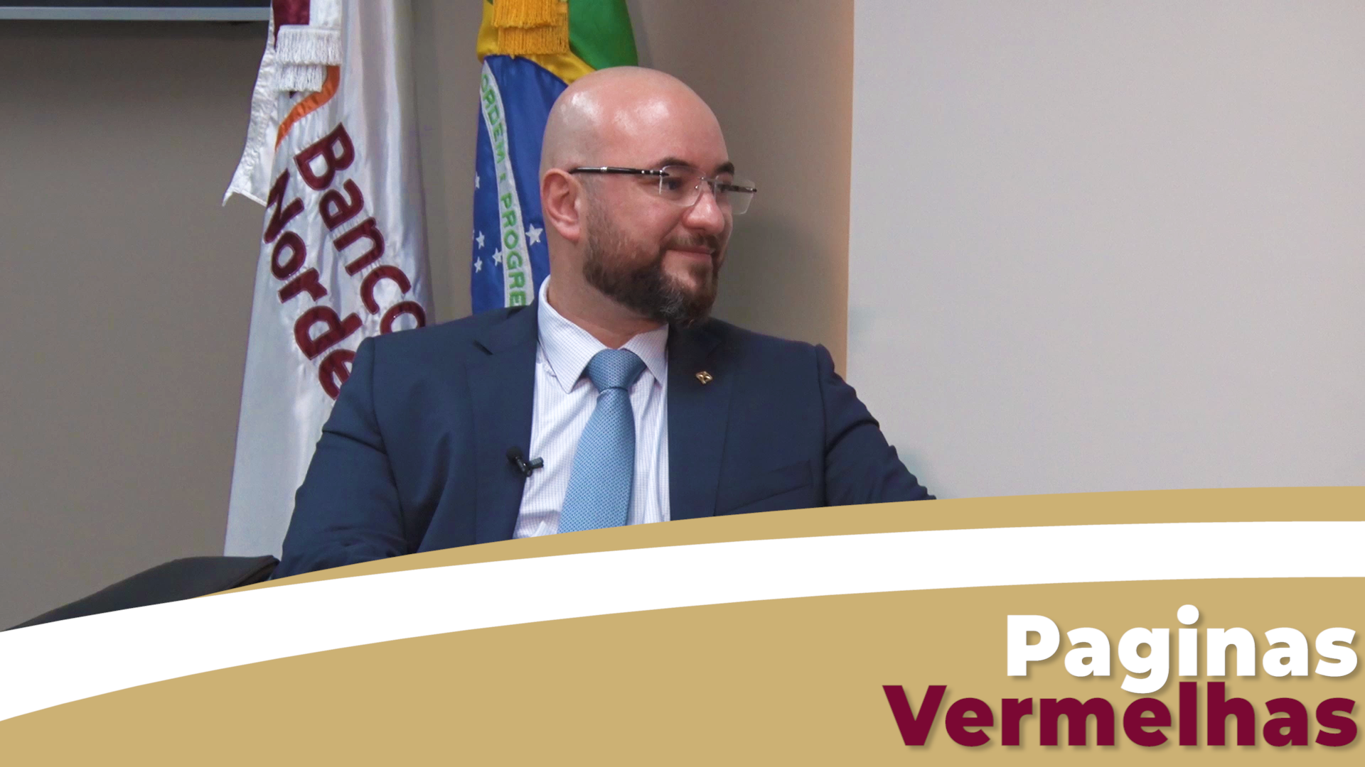 Paginas vermelhas entrevista o Pres. interino do BNB Anderson Possa