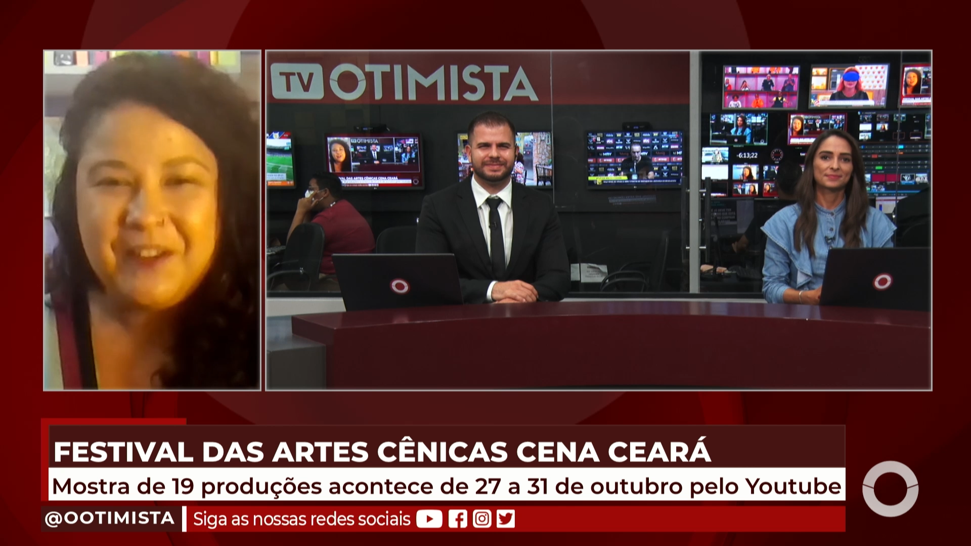 Em parceria com a Secult, Mostra de Espetáculos do FAC Cena Ceará exibe produções cearenses