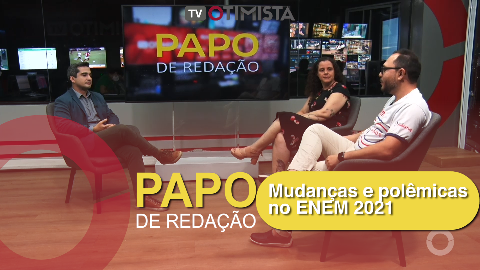 PAPO DE REDAÇÃO – Mudanças e polêmicas no ENEM 2021/Klycia Fontenele e Prof. Marden Moura