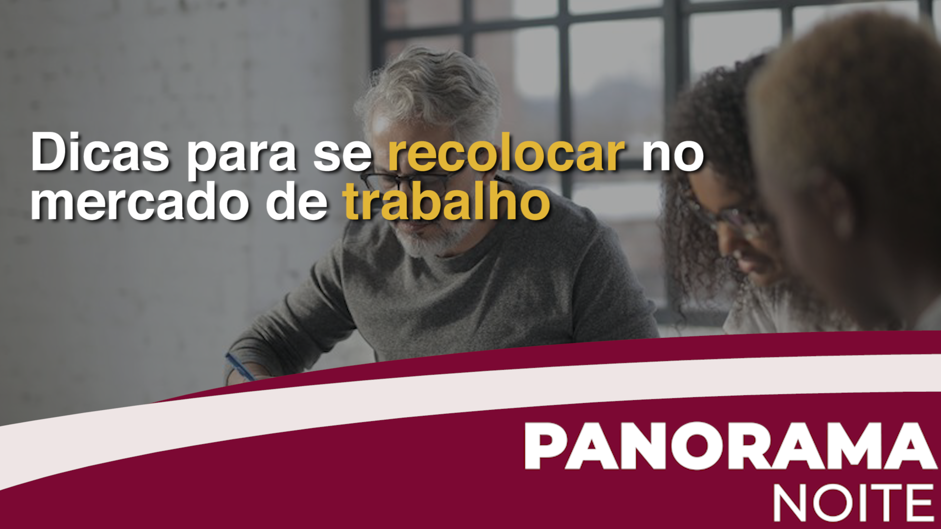Aumentou o numero de profissionais com mais de 40 anos que estão desempregados