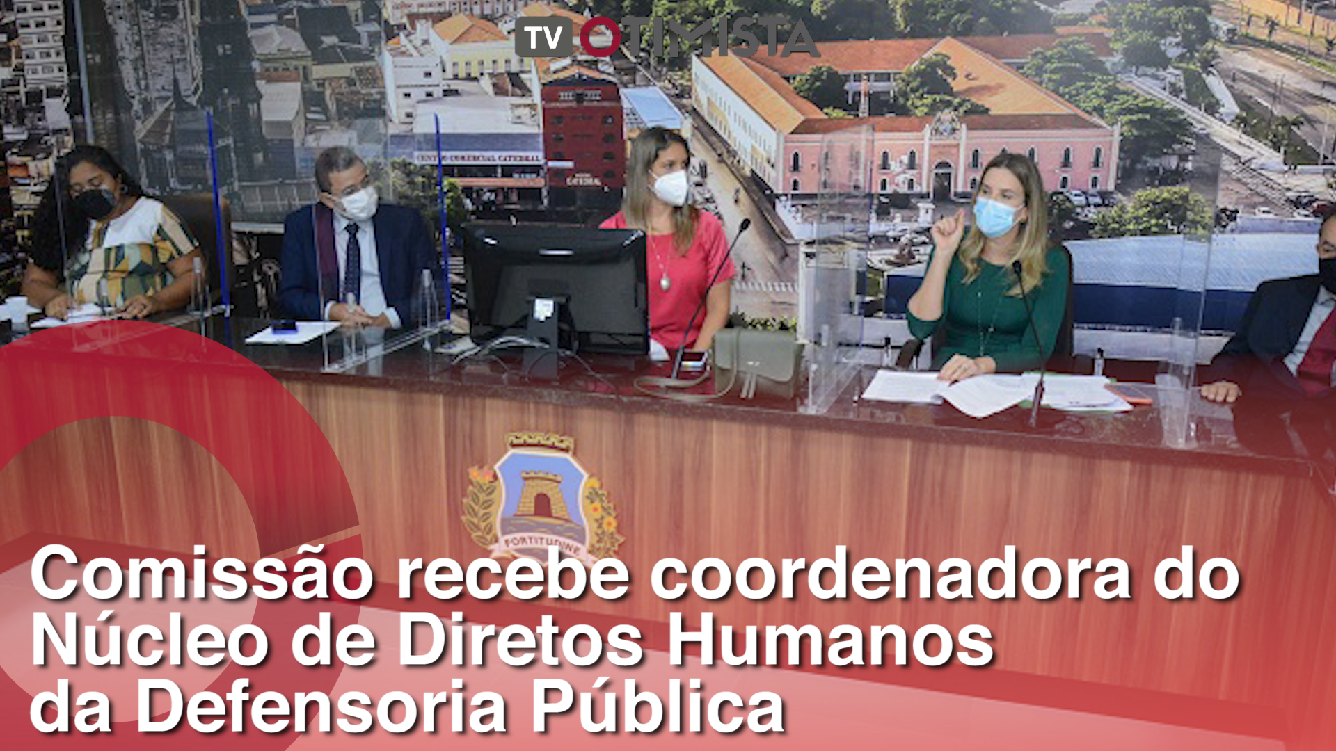 Comissão recebe coordenadora do Núcleo de Diretos Humanos da Defensoria Pública