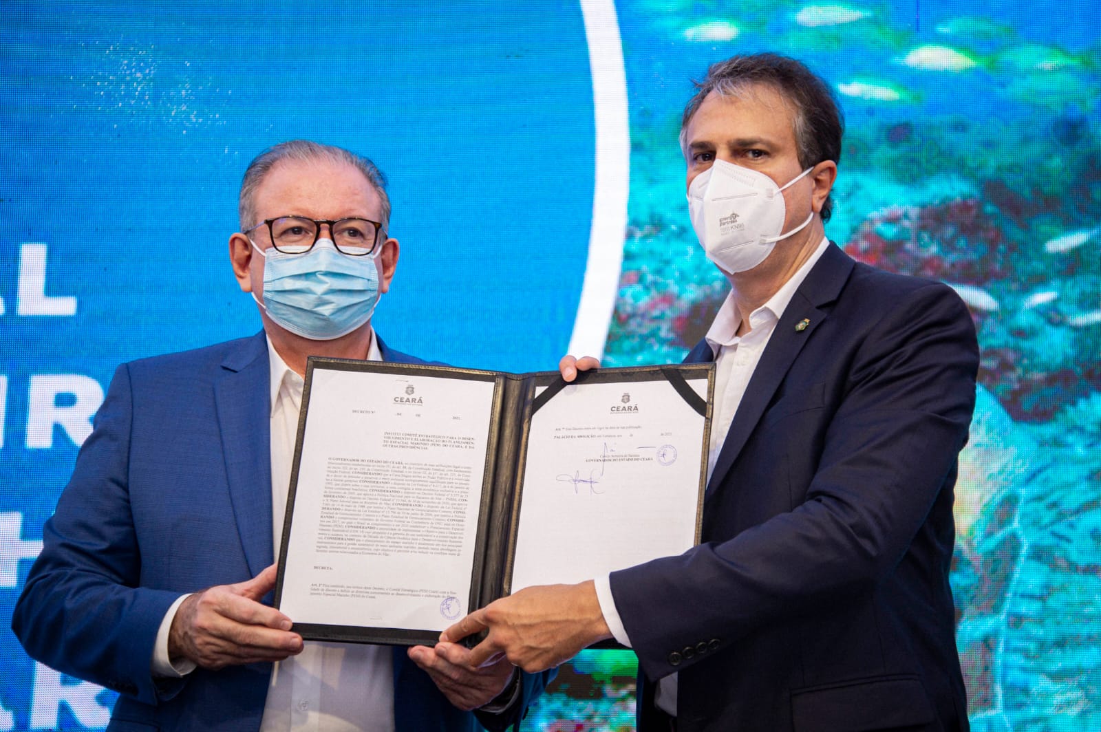 Ricardo Cavalcante recebe Governador Camilo Santana em tradicional almoço na Casa da Indústria