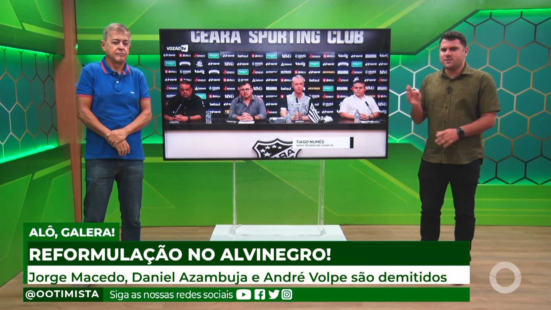 REFORMULAÇÃO NO CEARÁ APÓS ELIMINAÇÃO NO CEARANSE