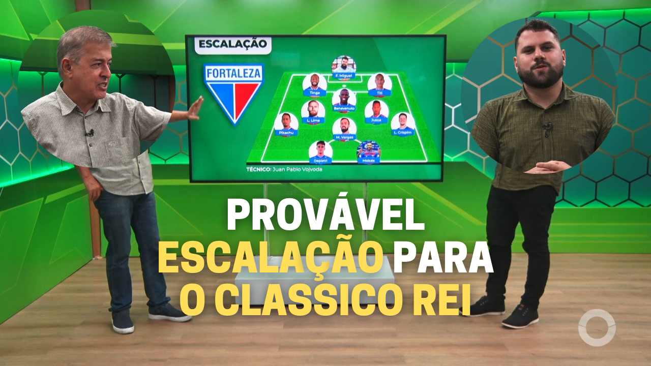 FORTALEZA: PROVÁVEL ESCALAÇÃO PARA O CLASSICO REI