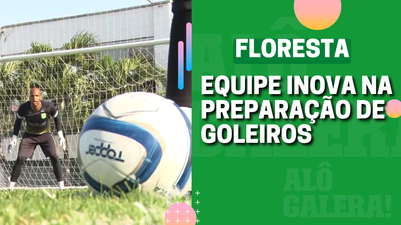 FLORESTA UTILIZA BOLA DE FUTEBOL AMERICANO NOS TREINAMENTOS