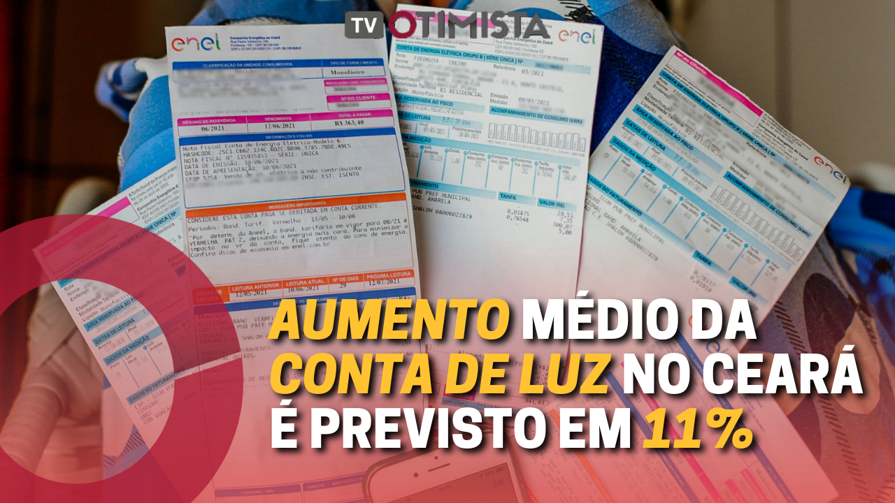 Aumento médio da conta de luz no Ceará é previsto em 11%