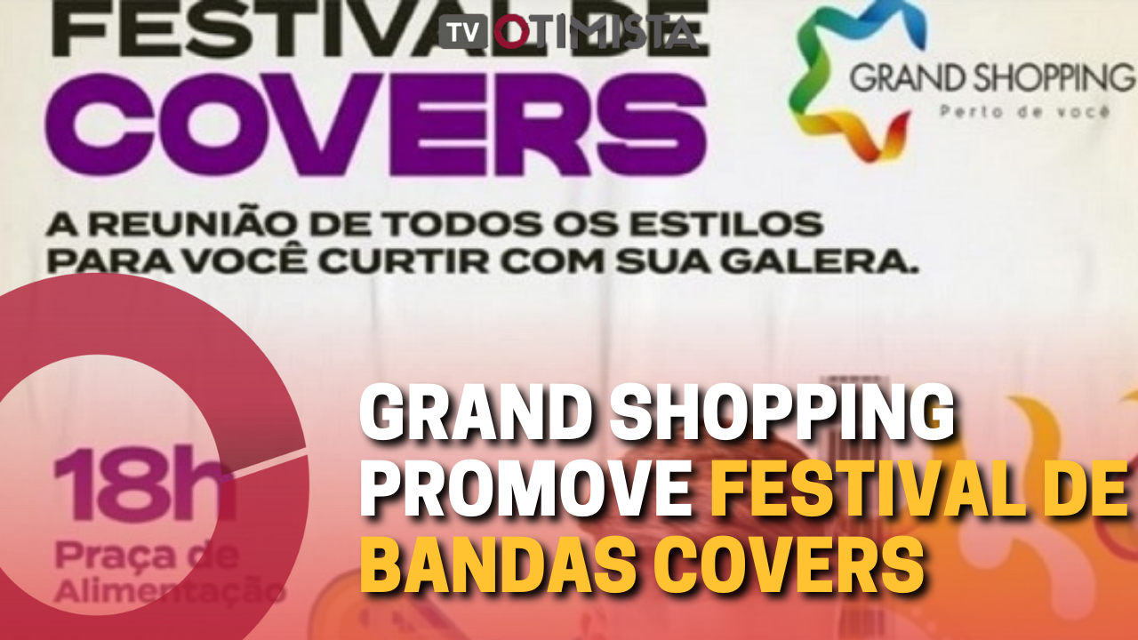 Grand Shopping promove festival de bandas covers