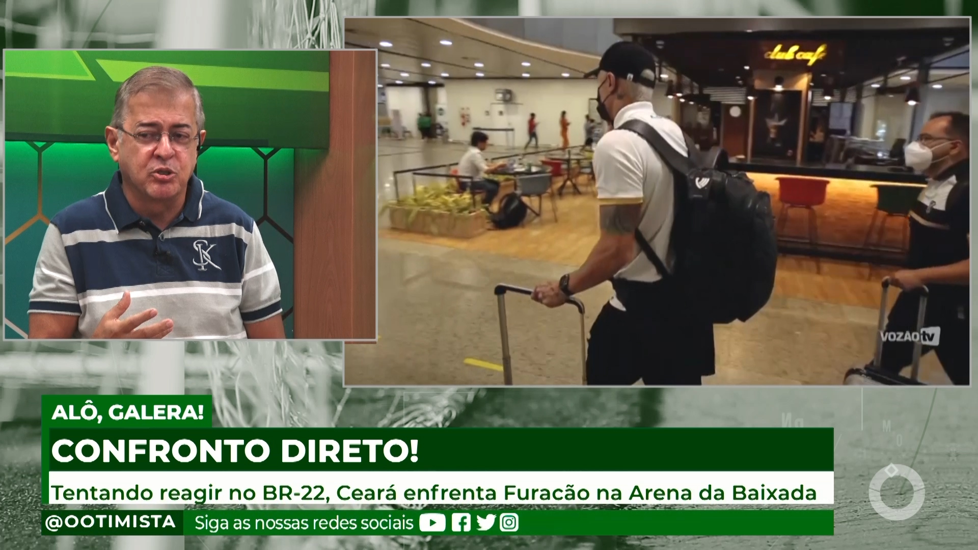 Ceará embarca para enfrentar o Atlético – PR no BR22