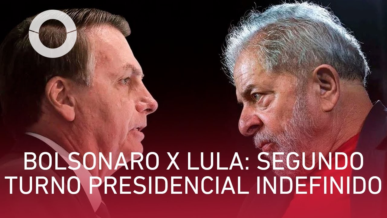 Bolsonaro x Lula: segundo turno presidencial indefinido